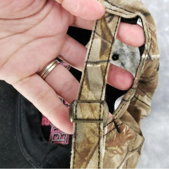 Bass Pro‎ Shops Pink Camouflage Hunting Fishing Outdoor Hat Cap Adjustable Used - Picture 7 of 8